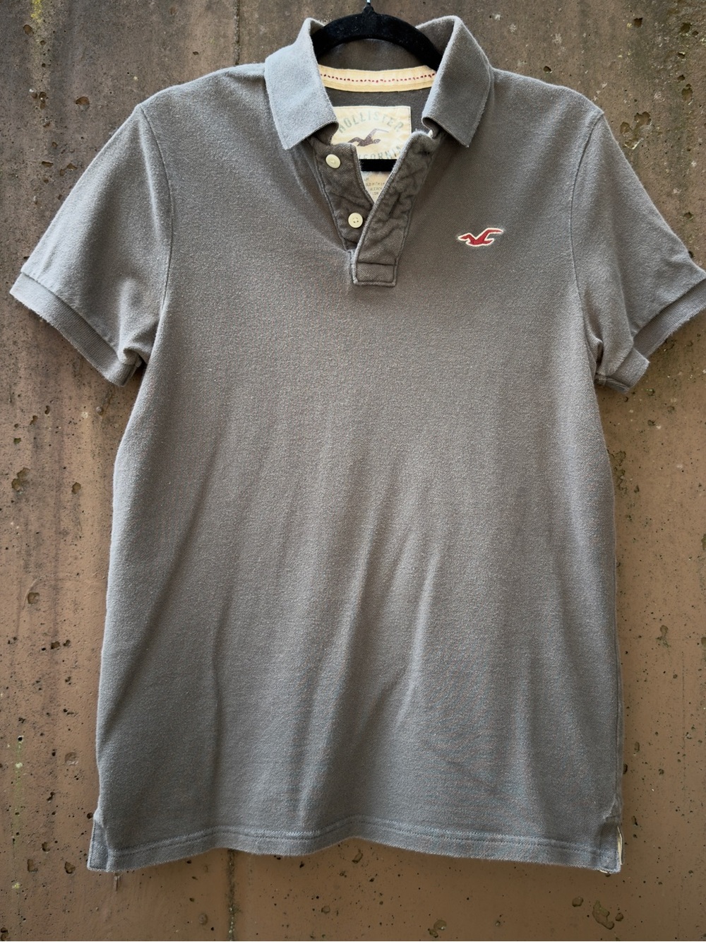 Hollister Classic logo polo shirt size small